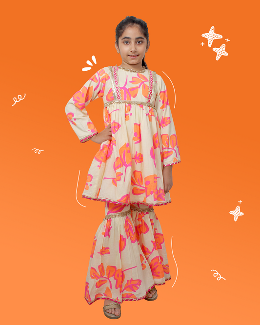 Girls Sharara Set