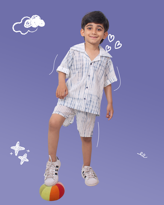 Boys Tie Dye  Print Shirt