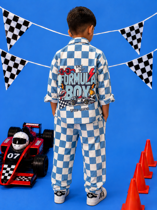 PicklePop Racing Club – Formula Boy Kids Shirt