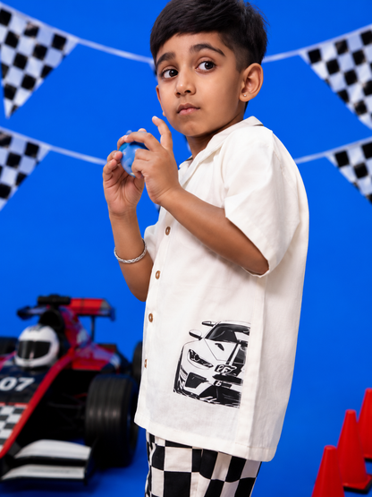 PicklePop Racing Club – Speed 67 Kids Shirt