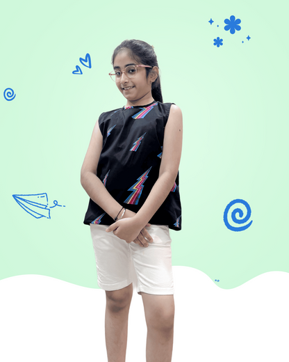 Rainbow Bolt Top